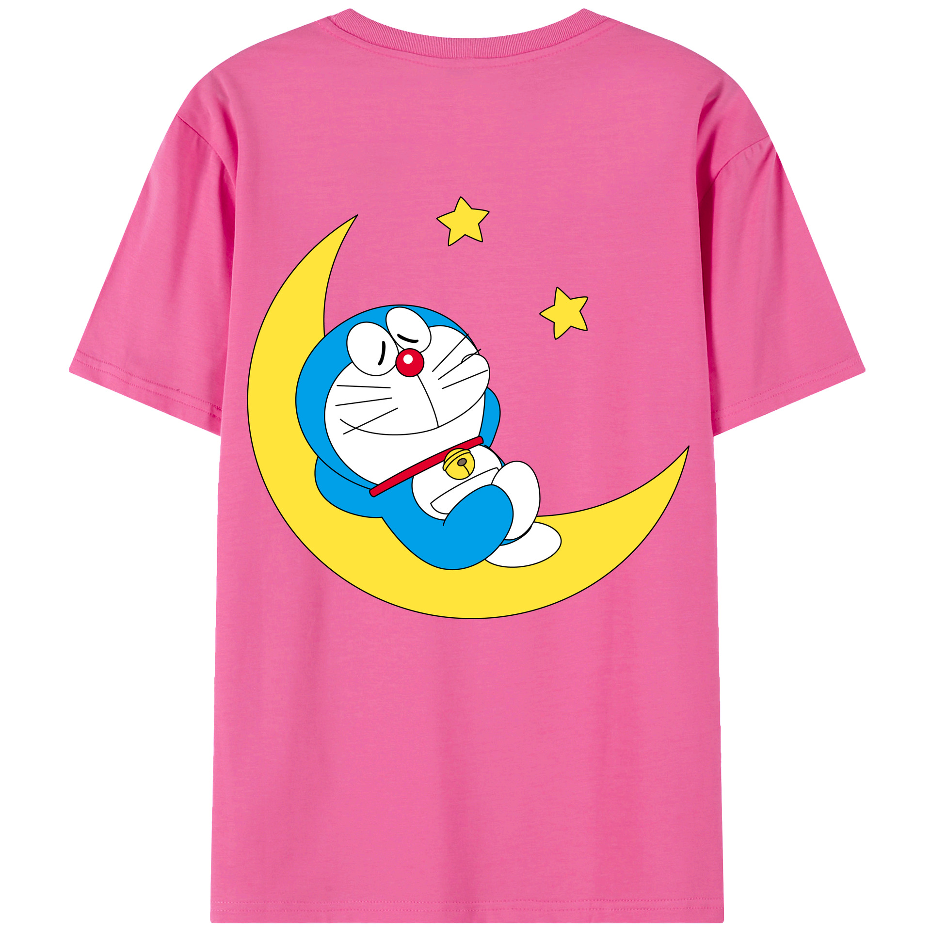（画像用） ドラえもん Doraemon レディース半袖Tシャツ(バックプリント)